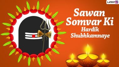 Sawan Somwar 2022 Wishes and Lord Shiva Images: Send Shravan Greetings, WhatsApp Messages, Quotes, HD Wallpapers & SMS on Monday Fasting Day!